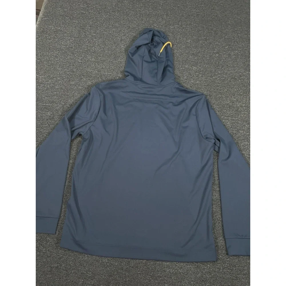 New Inward‎ Half Baseball Pattern Hoodie Navy Golf Performance Men's Medium
